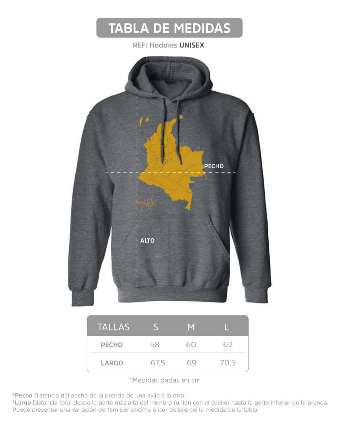 Hoodie "Colombia Prospera"