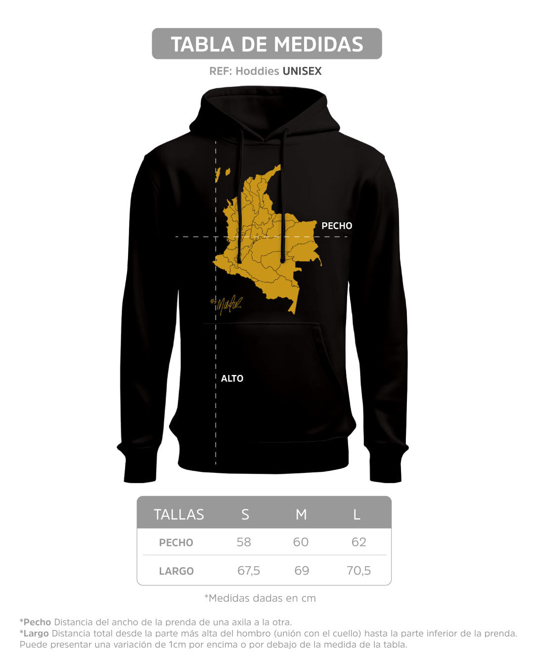 Hoodie "Colombia Prospera"